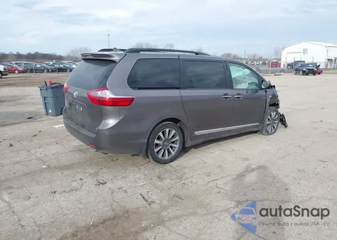 2020 Toyota Sienna Xle Premium from USA, damaged, VIN 5TDDZ3DC6LS249420